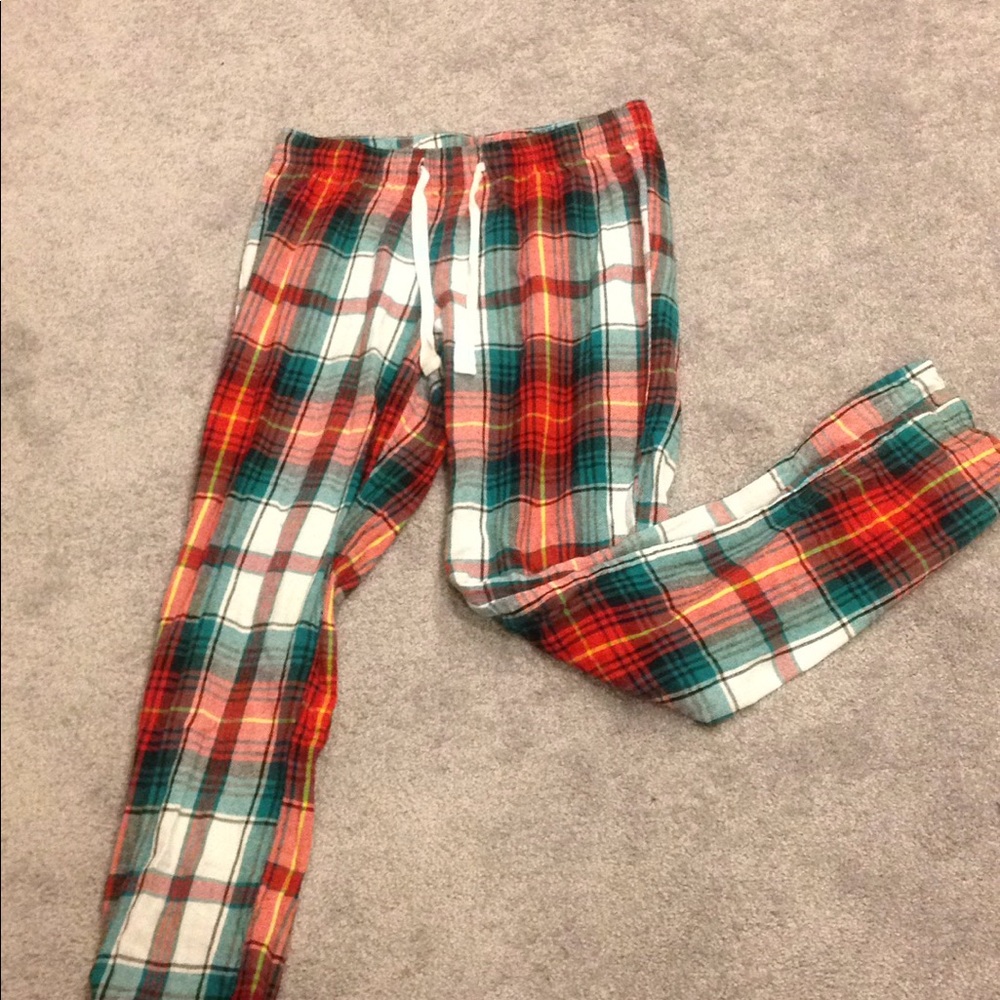 OLD NAVY SWEATPANTS FLANNEL CUTE WITH DRAWSTRING